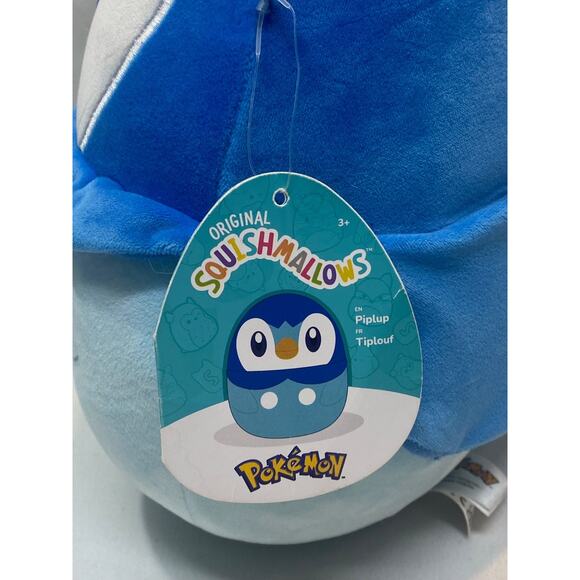 Piplup Squishmallow 12" Pokemon Center Exclusive Plush 2023 - Picture 4 of 10